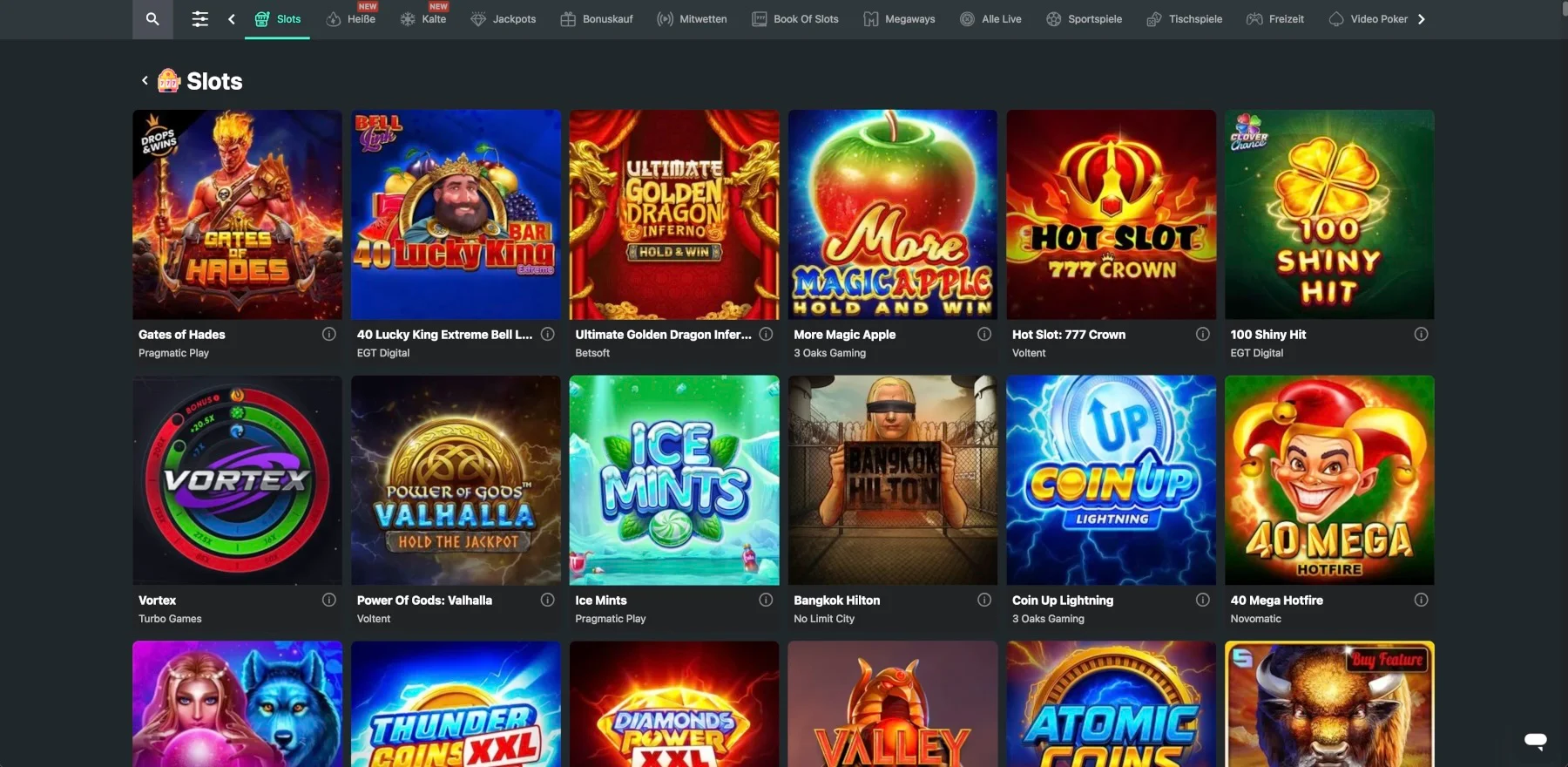 1Bet Casino Slots