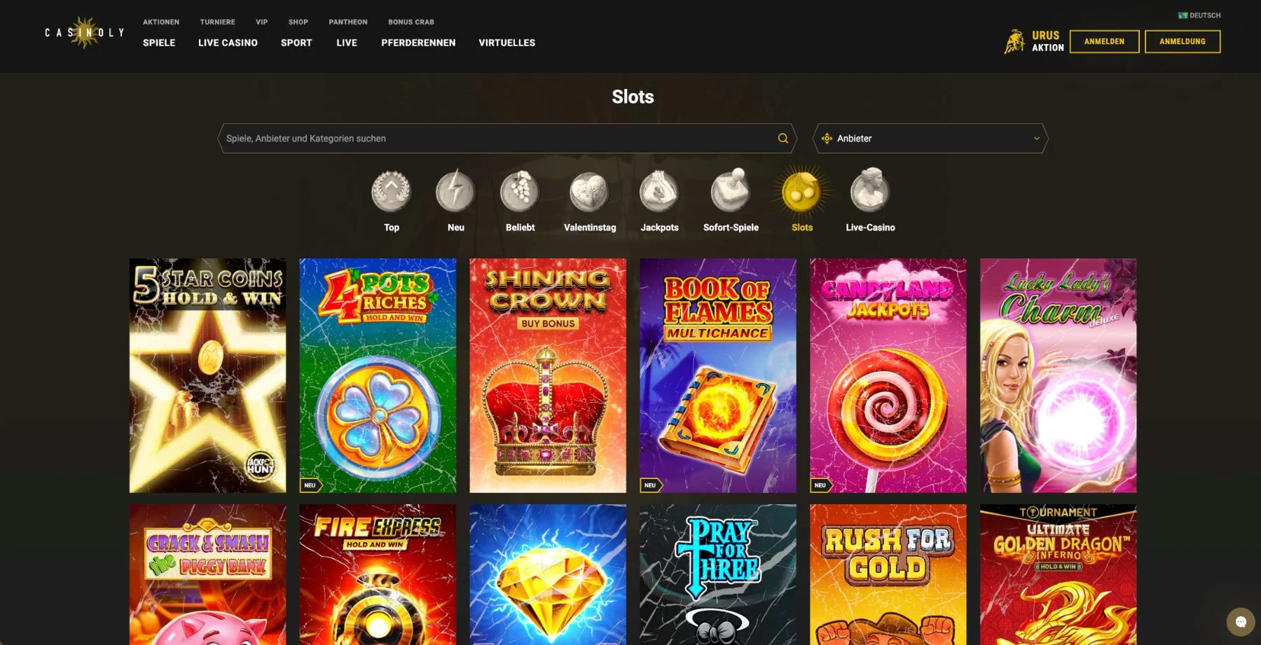 Casinoly Casino Slots
