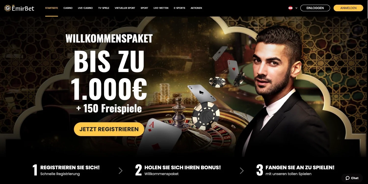 EmirBet Casino Bonus