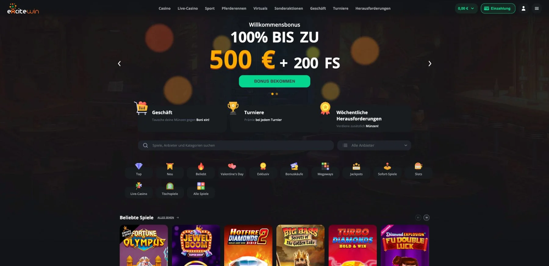 ExciteWin Casino Bonus