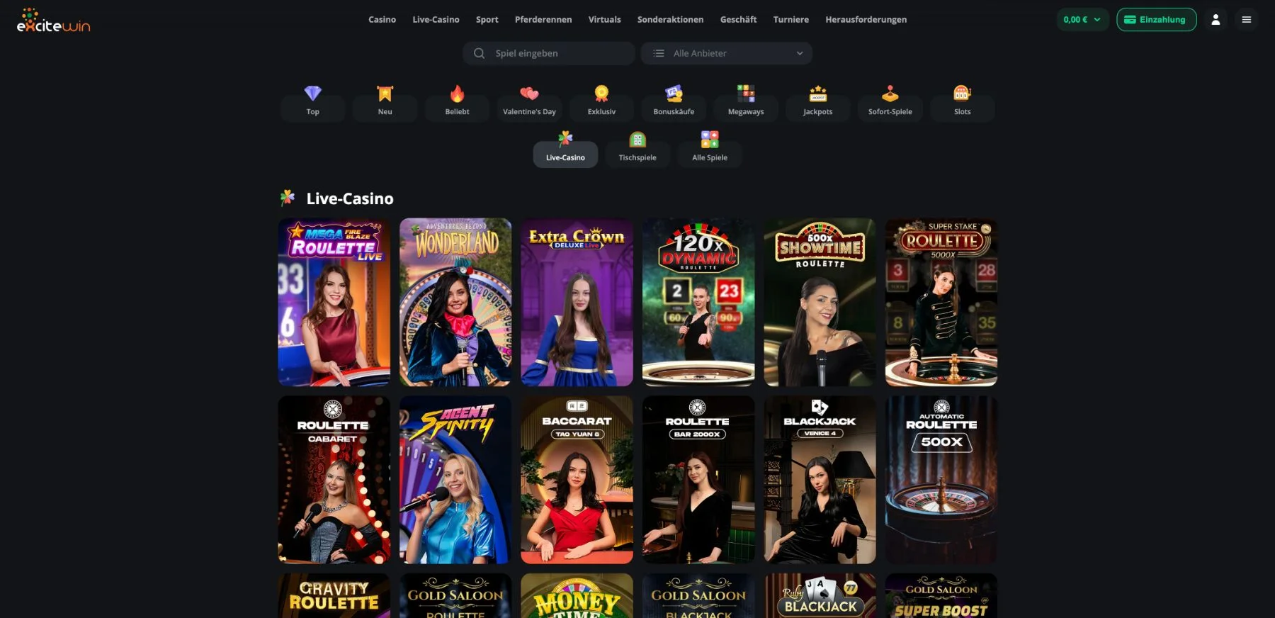 ExciteWin Live-Casino