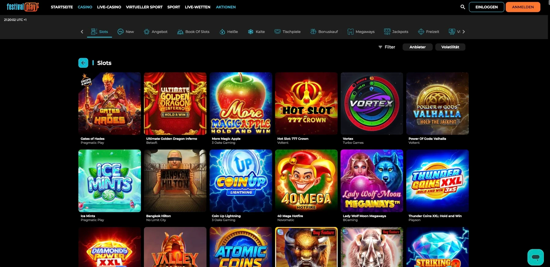 FestivalPlay Casino Slots