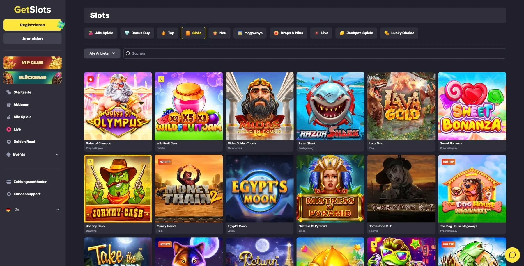 GetSlots Casino Slots