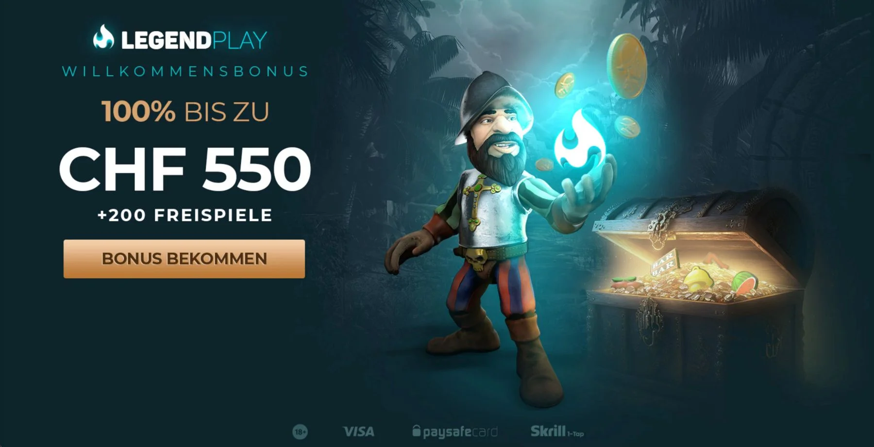 LegendPlay Casino Bonus