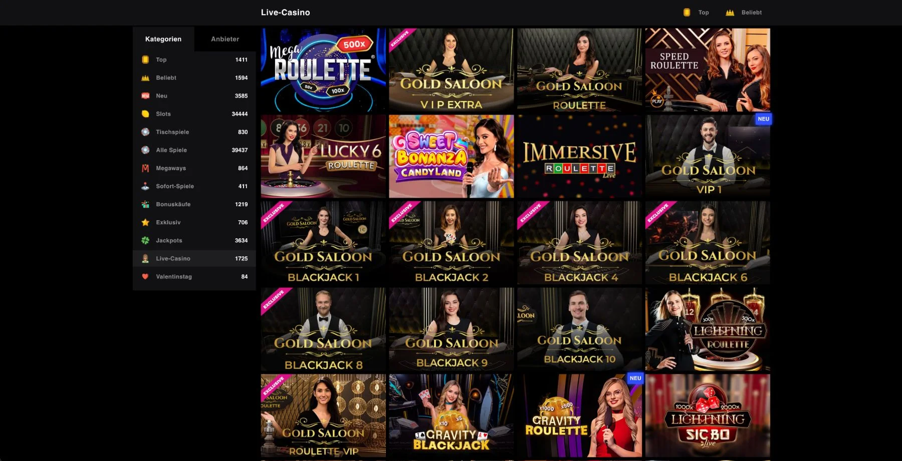 LibraBet Live-Casino