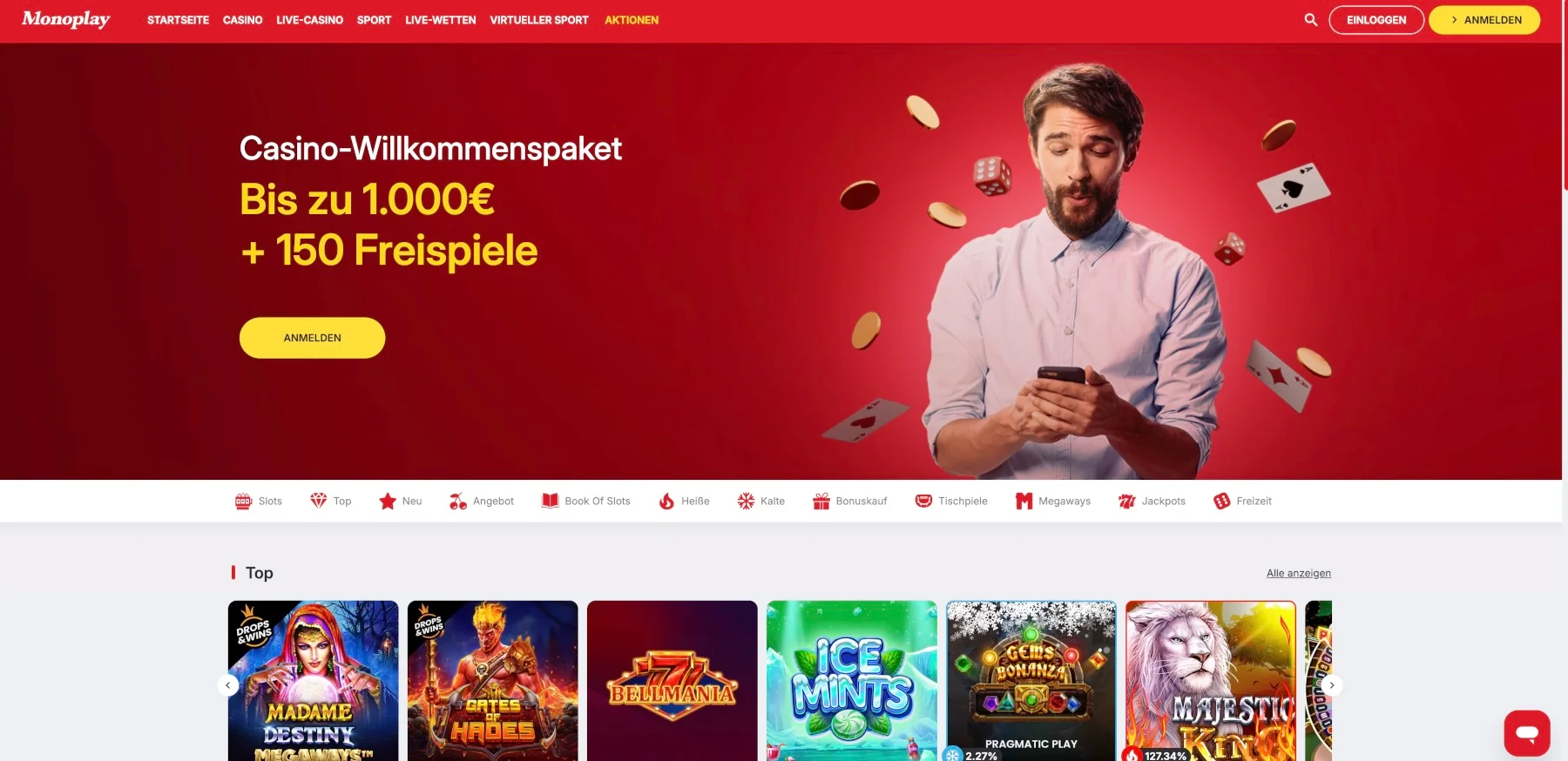 MonoPlay Casino Bonus