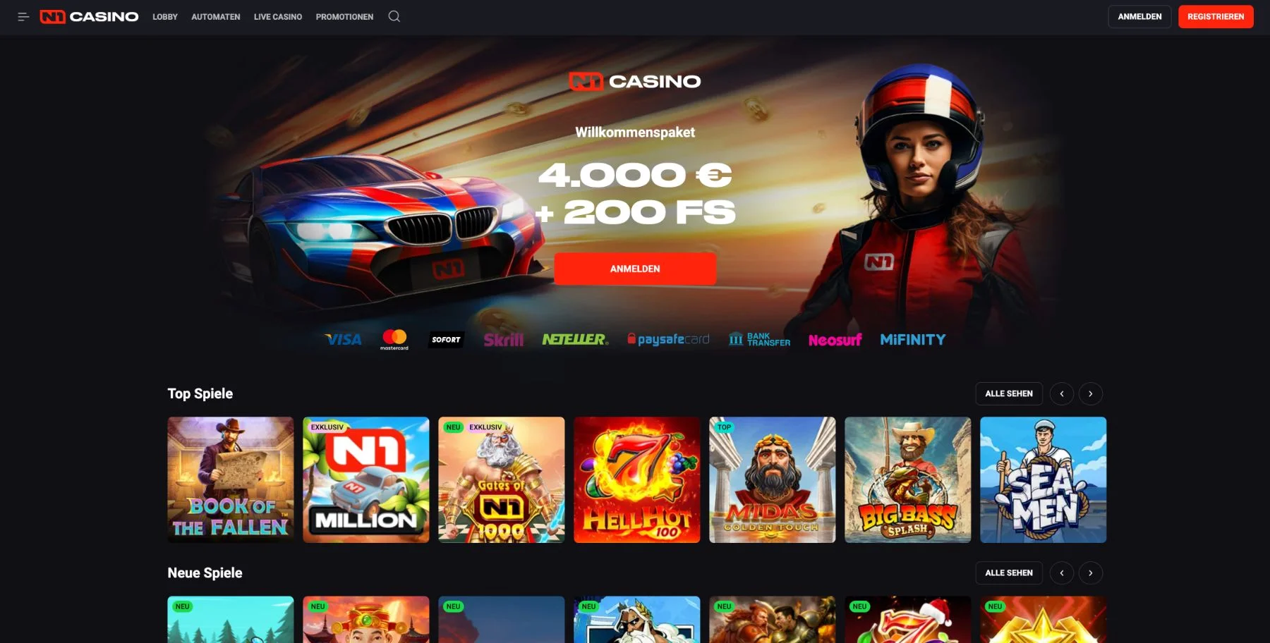 N1Casino Bonus