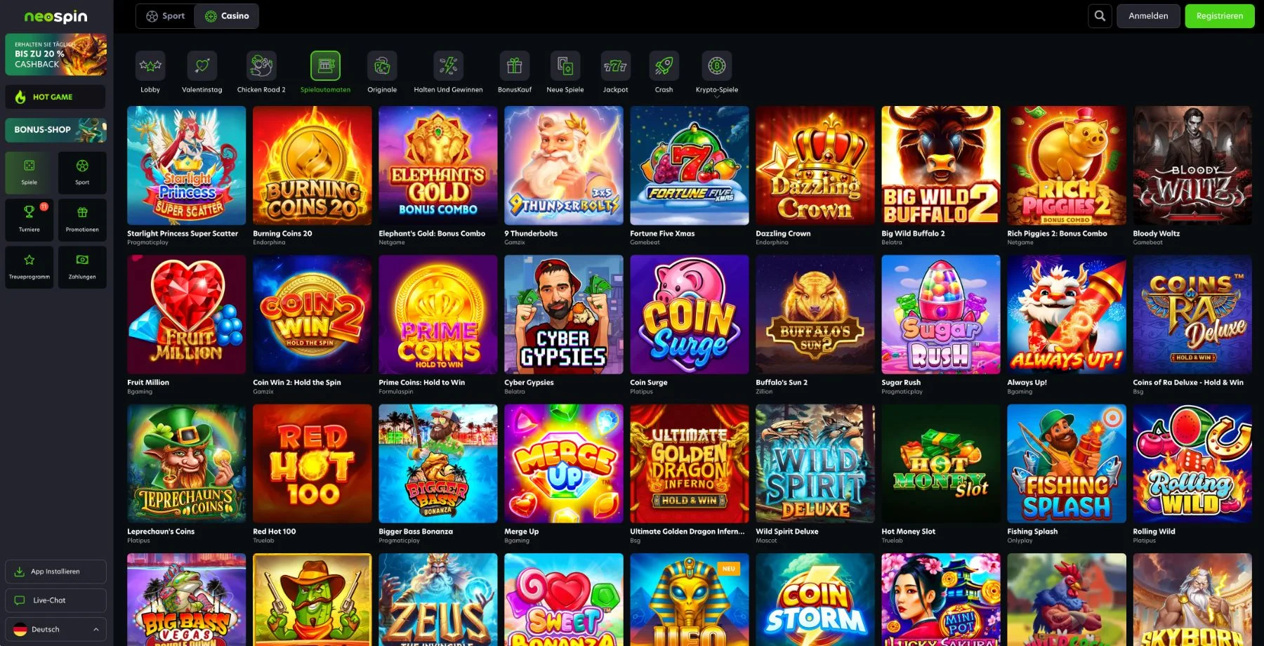 Neospin Casino Slots