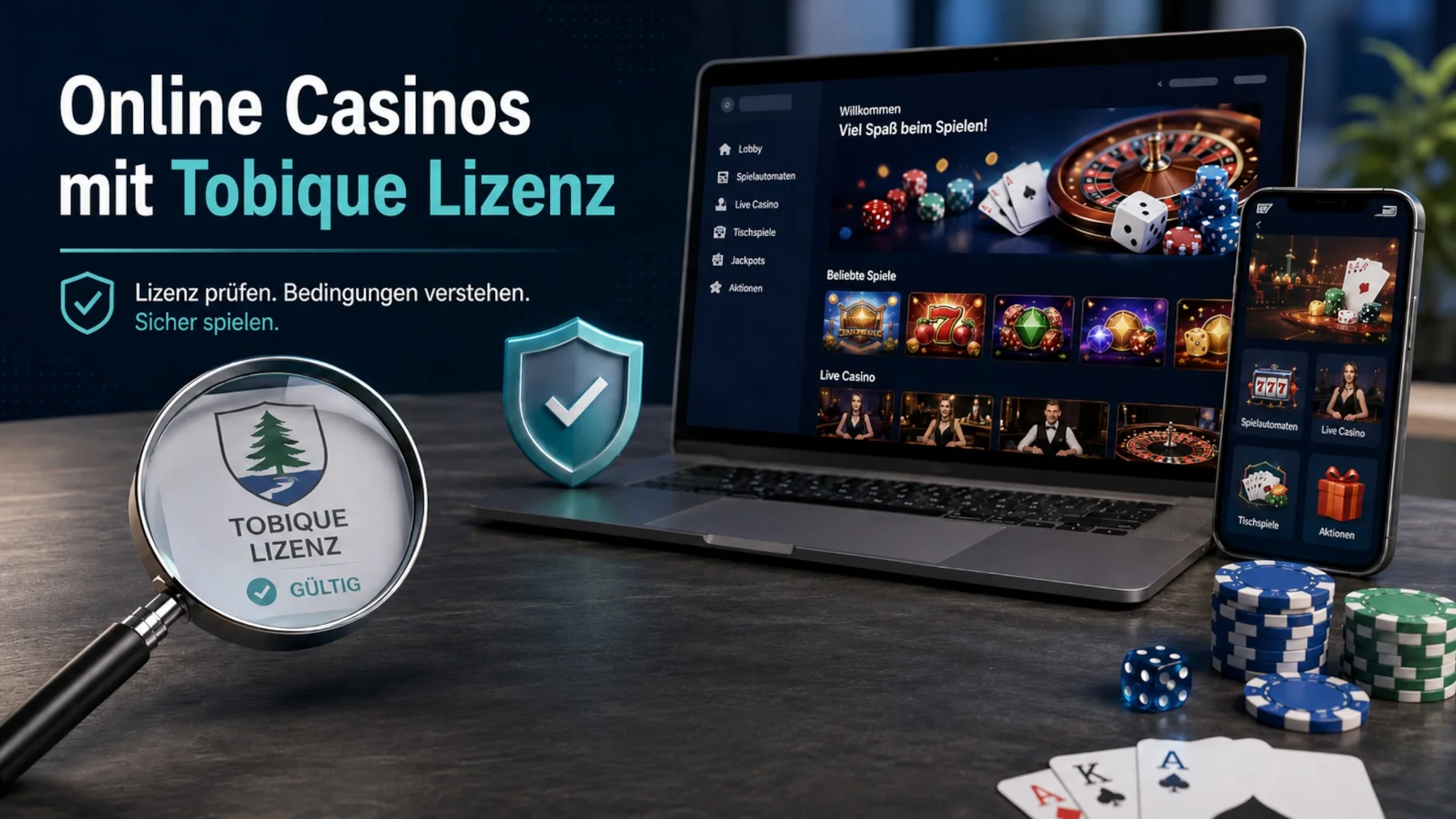 Online Casinos mit Tobique Lizenz