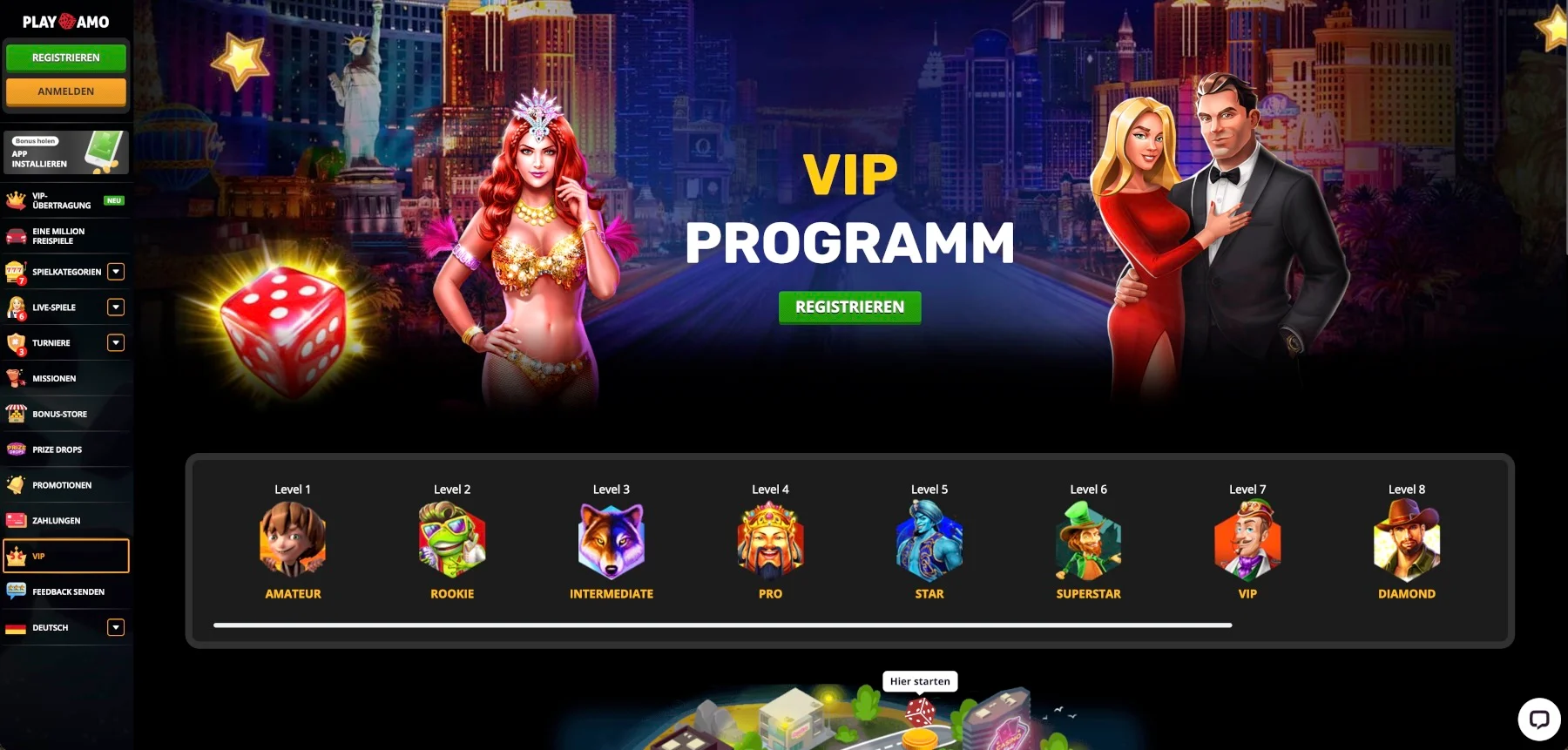 Playamo Casino VIP