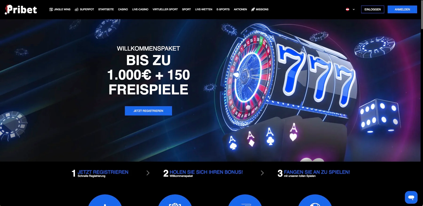 Pribet Casino Bonus