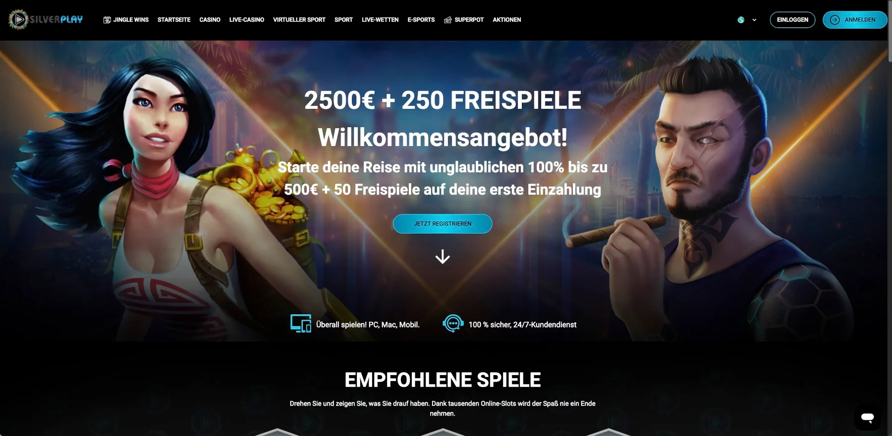 Silverplay Casino Bonus