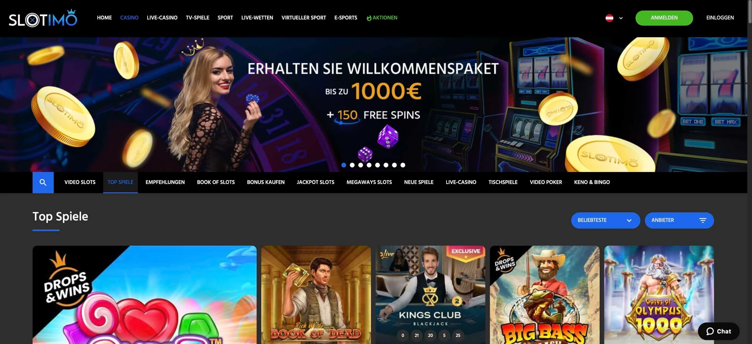 Slotimo Casino Bonus