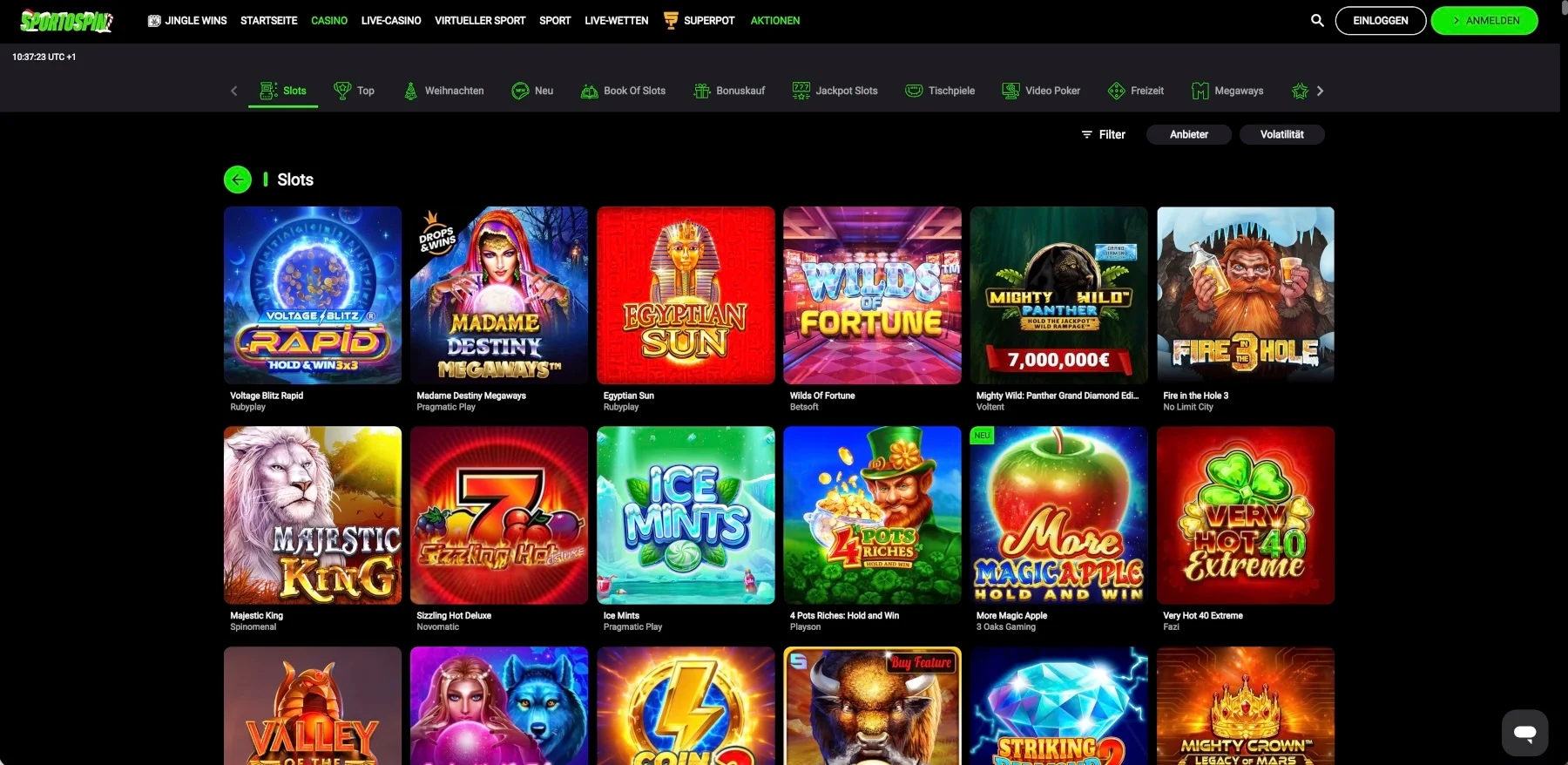 SportoSpin Casino Slots