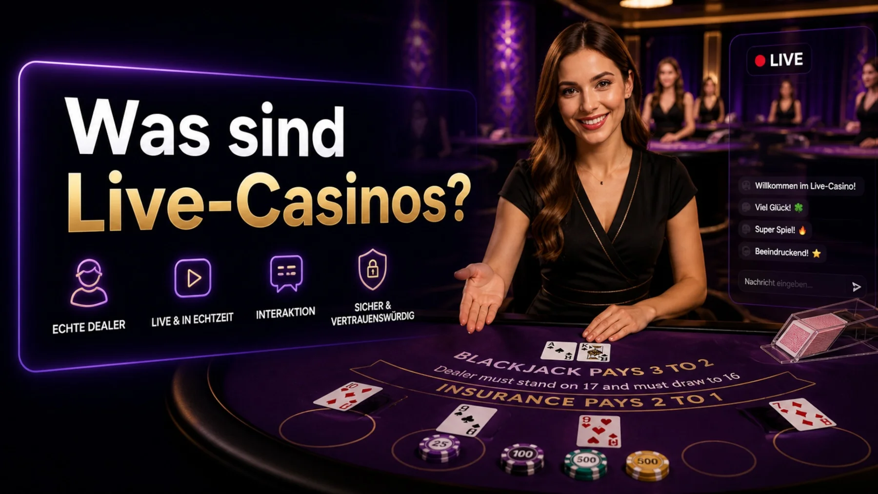 Was sind Live-Casinos?